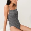 Gingham Smock Bandeau Swimsuit Gingham Smock Bandeau Swimsuit