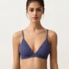 Gingham Triangle Bikini Top Gingham Triangle Bikini Top