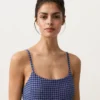 Gingham Triangle Swimsuit Gingham Triangle Swimsuit