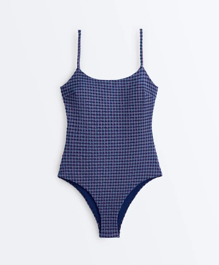 Gingham Triangle Swimsuit Gingham Triangle Swimsuit