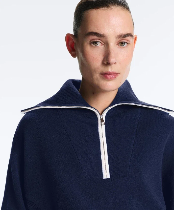 Half-Zip High-Neck Jumper Half-Zip High-Neck Jumper