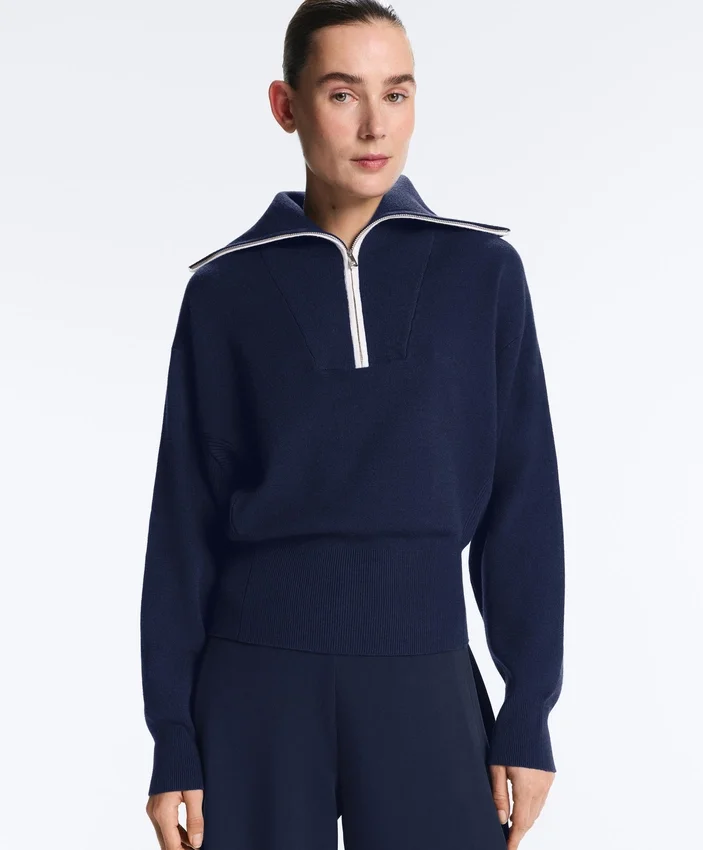 Half-Zip High-Neck Jumper Half-Zip High-Neck Jumper