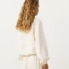 Half-Zip Sweatshirt with Front Pocket, Lyocell and 24% Linen Blend Half-Zip Sweatshirt with Front Pocket, Lyocell and 24% Linen Blend