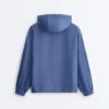 Half-Zip Sweatshirt with Front Pocket, Lyocell and 24% Linen Blend Half-Zip Sweatshirt with Front Pocket, Lyocell and 24% Linen Blend