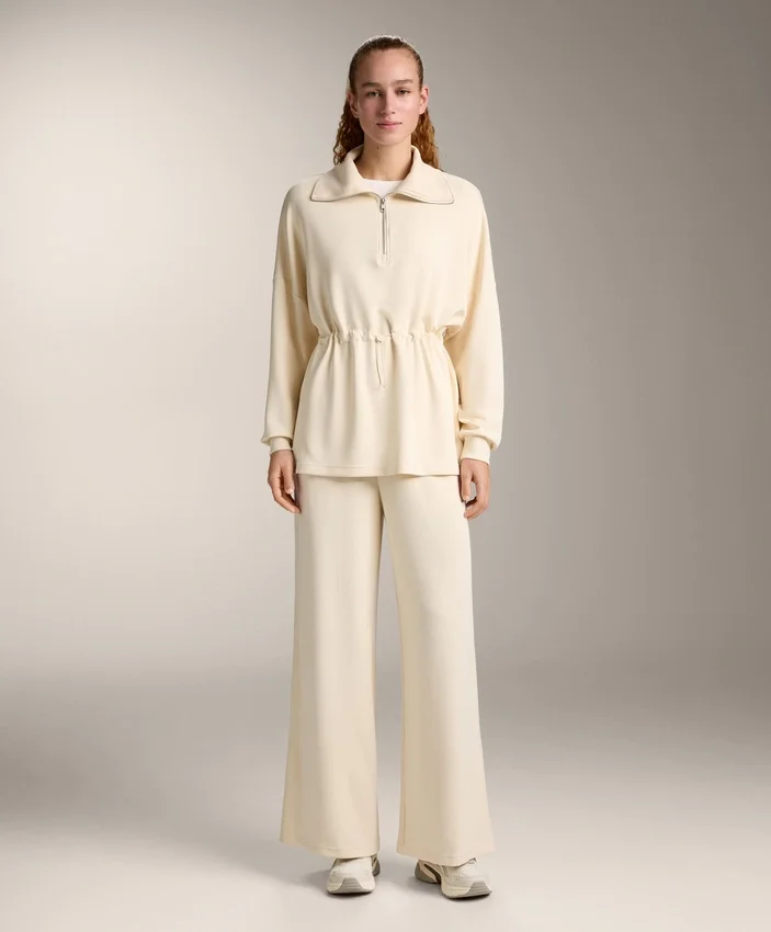 Half-Zip Sweatshirt with Soft-Touch Modal Half-Zip Sweatshirt with Soft-Touch Modal