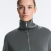 Half-Zip Sweatshirt with Soft-Touch Modal Half-Zip Sweatshirt with Soft-Touch Modal
