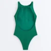 Halter Piqué Swimsuit Halter Piqué Swimsuit
