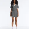 Herringbone Knit High Rise Seamless Skirt Herringbone Knit High Rise Seamless Skirt