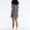 Herringbone Knit High Rise Seamless Skirt Herringbone Knit High Rise Seamless Skirt