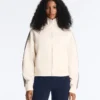 Herringbone Side Tape Piqué Cotton Jacket