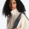 Herringbone Side Tape Piqué Cotton Jacket