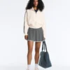 Herringbone Side Tape Piqué Cotton Jacket