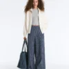 High Neck Knit Jacket