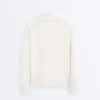 High Neck Knit Jacket