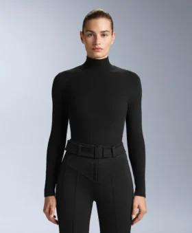 High-Neck Thermal Base Layer Fleece Top High-Neck Thermal Base Layer Fleece Top