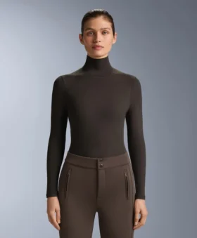 High-Neck Thermal Base Layer Fleece Top High-Neck Thermal Base Layer Fleece Top