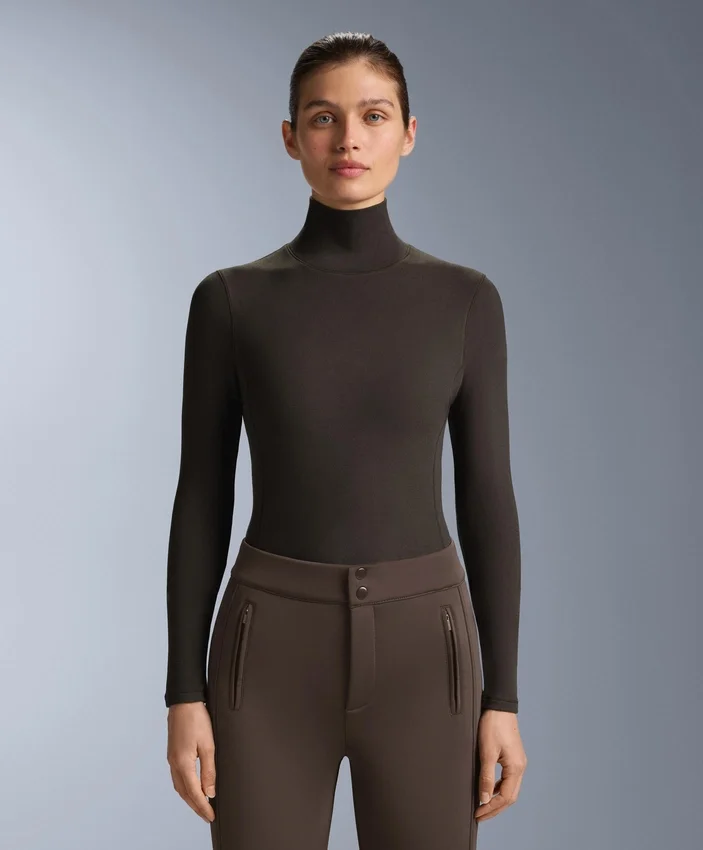 High-Neck Thermal Base Layer Fleece Top High-Neck Thermal Base Layer Fleece Top