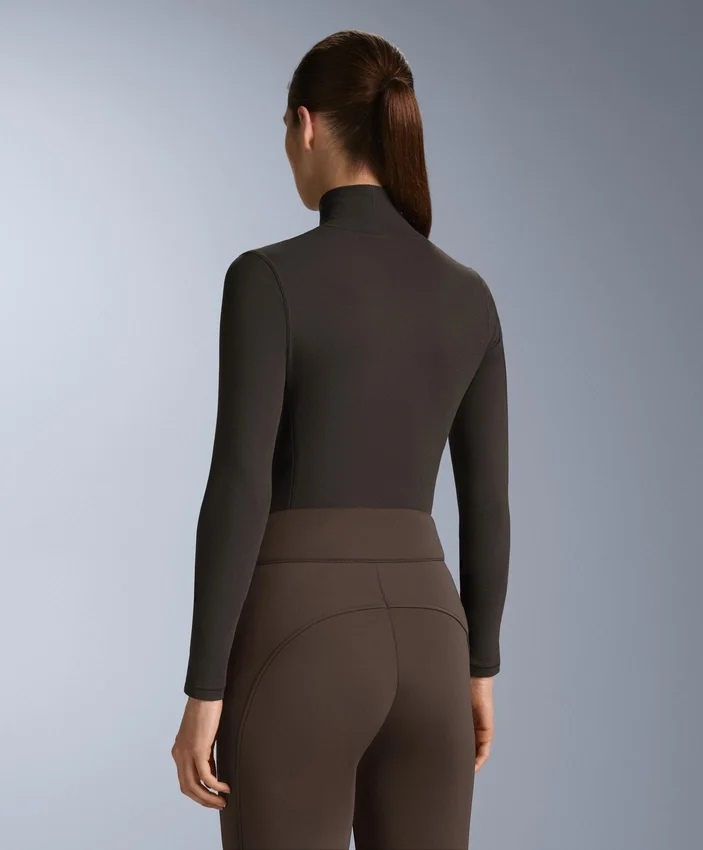 High-Neck Thermal Base Layer Fleece Top High-Neck Thermal Base Layer Fleece Top