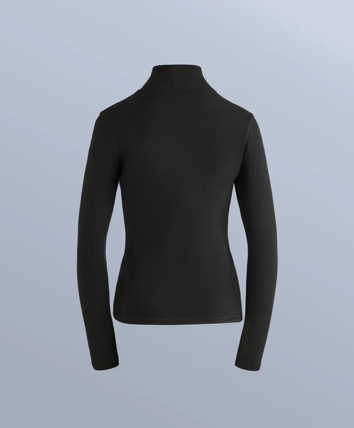 High-Neck Thermal Base Layer Fleece Top High-Neck Thermal Base Layer Fleece Top