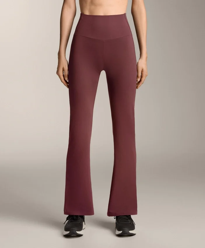 High-Rise Comfortlux Rib Flare Trousers High-Rise Comfortlux Rib Flare Trousers