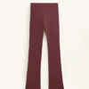 High-Rise Comfortlux Rib Flare Trousers High-Rise Comfortlux Rib Flare Trousers