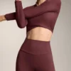 High-Rise Comfortlux Rib Flare Trousers High-Rise Comfortlux Rib Flare Trousers