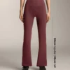 High-Rise Comfortlux Rib Flare Trousers High-Rise Comfortlux Rib Flare Trousers