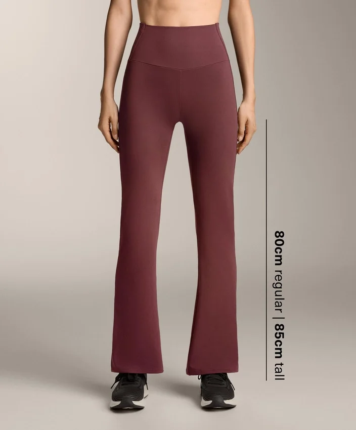 High-Rise Comfortlux Rib Flare Trousers High-Rise Comfortlux Rib Flare Trousers