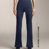 High-Rise Comfortlux Rib Flare Trousers High-Rise Comfortlux Rib Flare Trousers