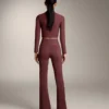 High-Rise Comfortlux Rib Flare Trousers High-Rise Comfortlux Rib Flare Trousers