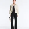 High-Rise Comfortlux Straight-Leg Trousers High-Rise Comfortlux Straight-Leg Trousers