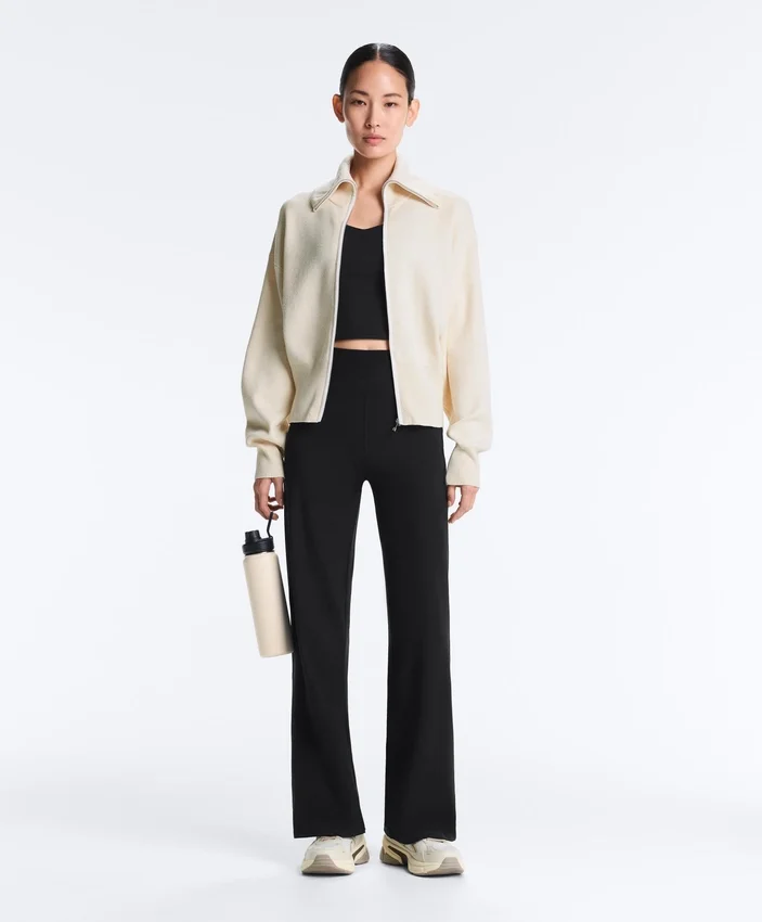 High-Rise Comfortlux Straight-Leg Trousers High-Rise Comfortlux Straight-Leg Trousers