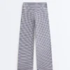 High-Rise Comfortlux Striped Straight-Leg Trousers High-Rise Comfortlux Striped Straight-Leg Trousers