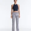 High-Rise Comfortlux Striped Straight-Leg Trousers High-Rise Comfortlux Striped Straight-Leg Trousers