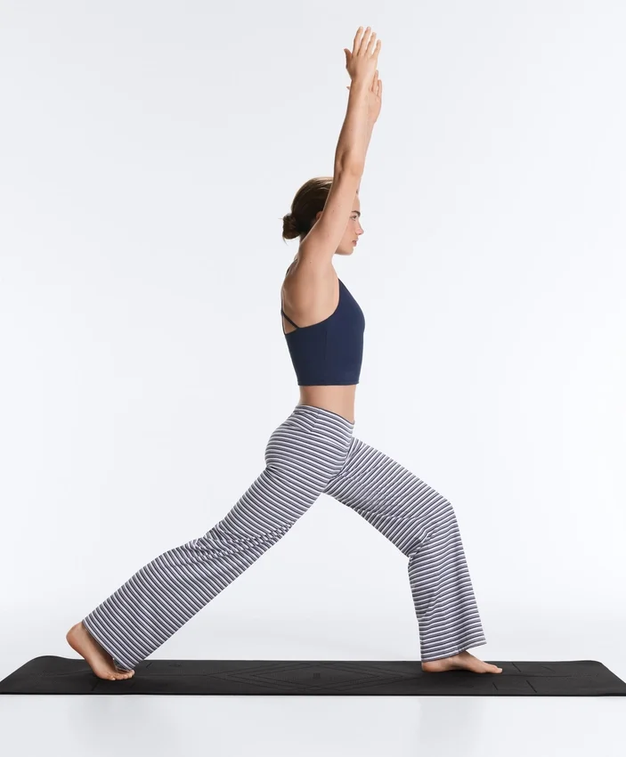 High-Rise Comfortlux Striped Straight-Leg Trousers High-Rise Comfortlux Striped Straight-Leg Trousers