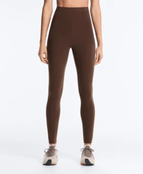 High-Rise Compressive Core-Control Ankle-Length Leggings