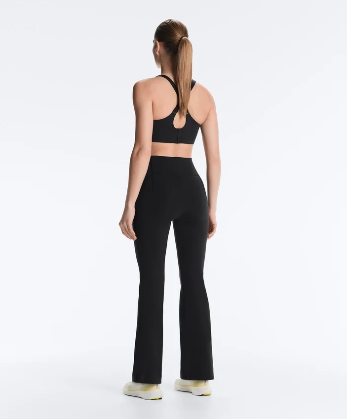 High-Rise Compressive Raise up Flare Trousers High-Rise Compressive Raise up Flare Trousers