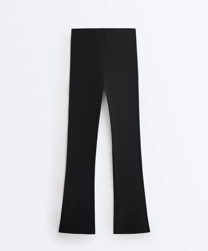 High-Rise Compressive Raise up Flare Trousers High-Rise Compressive Raise up Flare Trousers