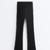 High-Rise Compressive Raise up Flare Trousers High-Rise Compressive Raise up Flare Trousers