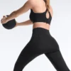 High-Rise Compressive Raise up Flare Trousers High-Rise Compressive Raise up Flare Trousers
