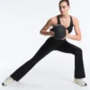 High-Rise Compressive Raise up Flare Trousers High-Rise Compressive Raise up Flare Trousers