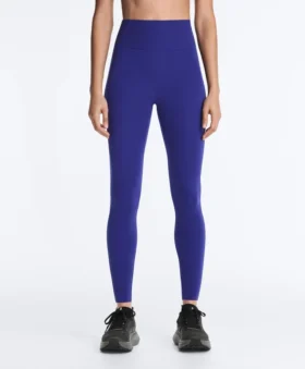 High Rise Compressive Reflective Ankle-Length Leggings High Rise Compressive Reflective Ankle-Length Leggings