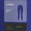 High Rise Compressive Reflective Ankle-Length Leggings High Rise Compressive Reflective Ankle-Length Leggings