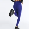 High Rise Compressive Reflective Ankle-Length Leggings High Rise Compressive Reflective Ankle-Length Leggings