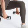 High-Rise Compressive Reflective Core Control Ankle-Length Leggings High-Rise Compressive Reflective Core Control Ankle-Length Leggings