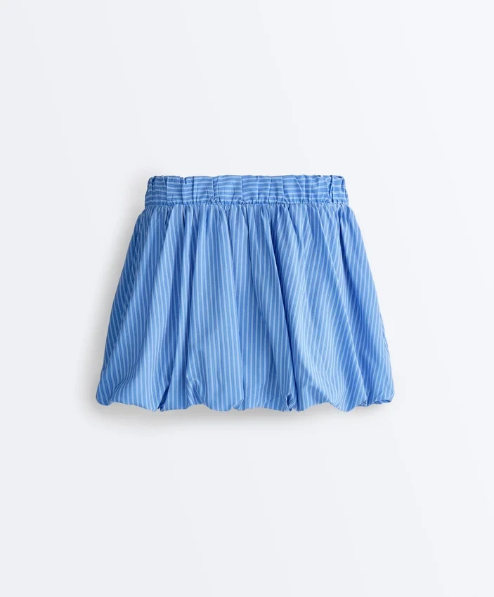 High Rise Compressive Stripe Balloon Skirt High Rise Compressive Stripe Balloon Skirt