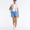 High Rise Compressive Stripe Balloon Skirt High Rise Compressive Stripe Balloon Skirt