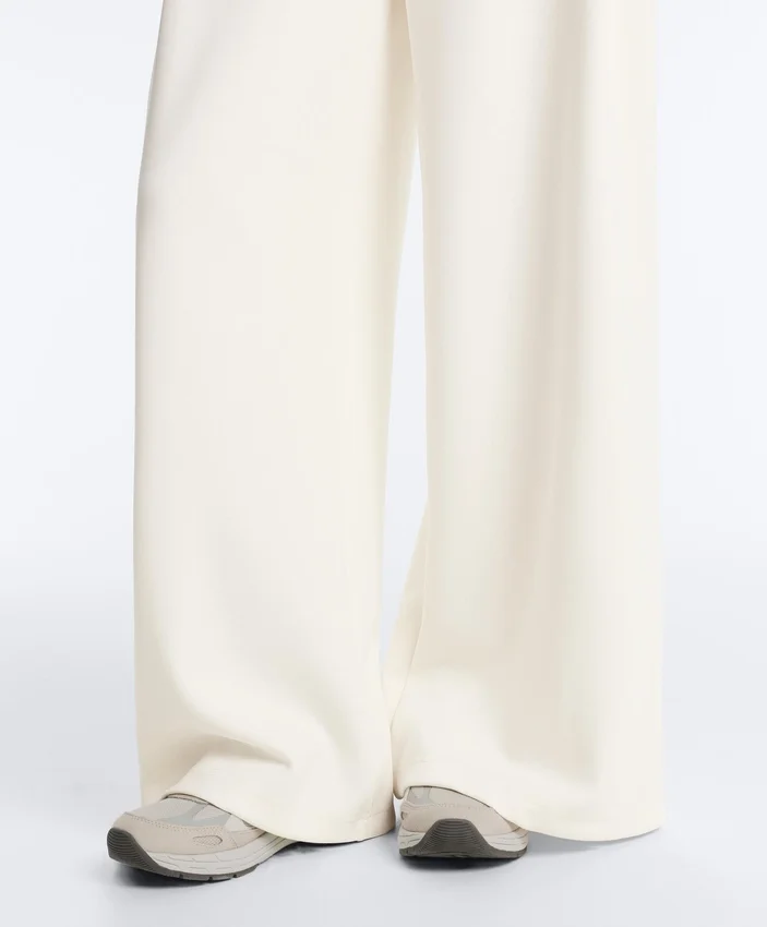 High Rise Twill Wide-Leg Trousers with Pleats High Rise Twill Wide-Leg Trousers with Pleats