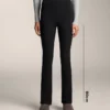 High Rise Warm Flare Trousers with Pockets High Rise Warm Flare Trousers with Pockets