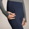 High Rise Warm Flare Trousers with Pockets High Rise Warm Flare Trousers with Pockets